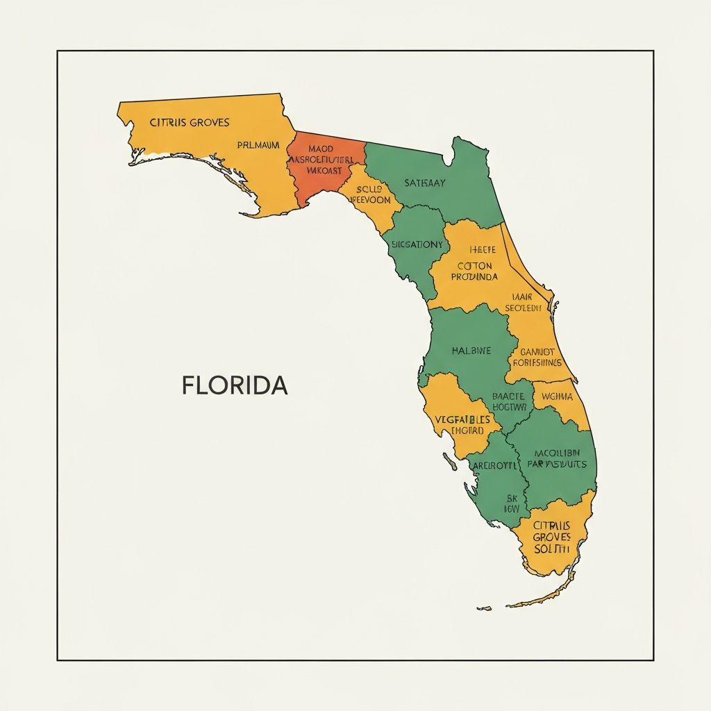 Florida Agricultural Map